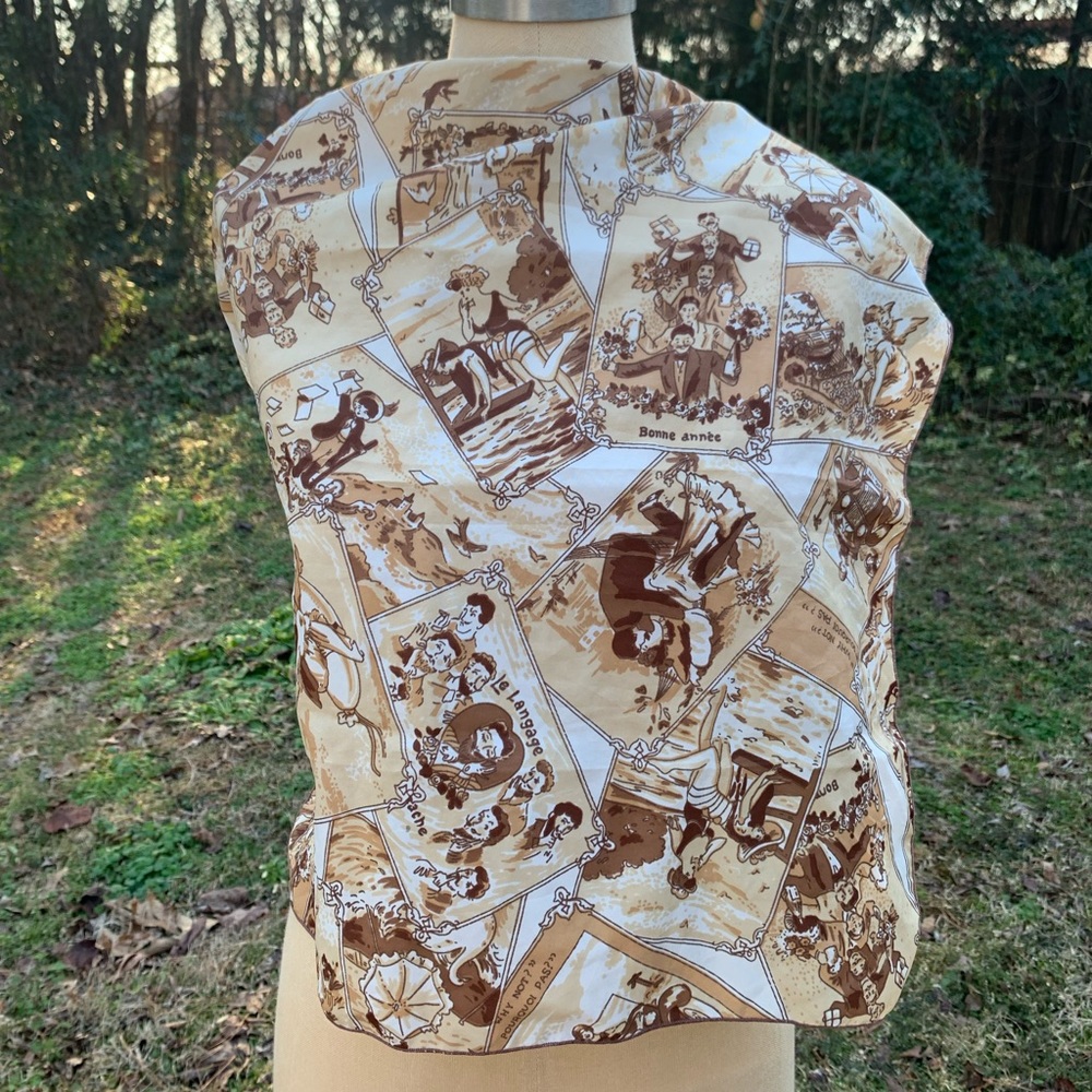 Vintage Photograph Scarf - Picture 3 of 9